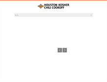 Tablet Screenshot of houstonkosherchilicookoff.com